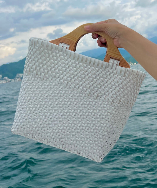 Bolsa Tejida de Plástico para Playa