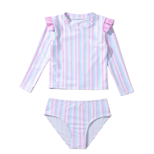 Traje de Baño Infantil Rayas