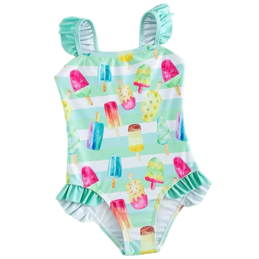 Traje de Baño Infantil Paletas