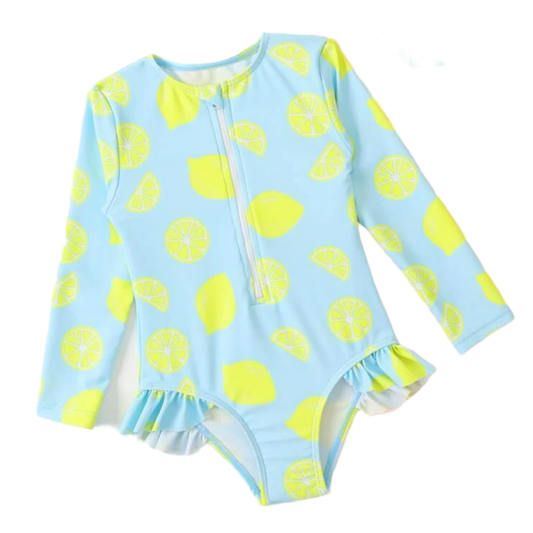 Traje de Baño Toddler Limones